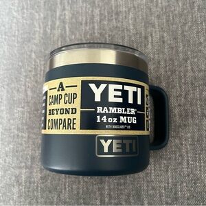 NWT YETI Rambler 14oz Mug - Navy
